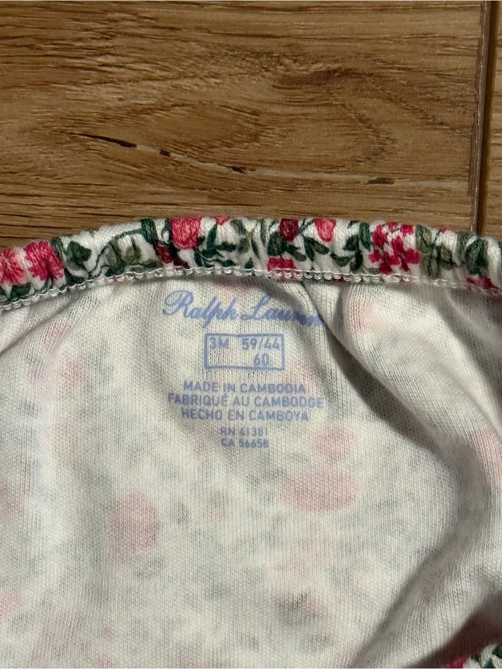 Polo Ralph Lauren Baby Girl Floral Dress & Bloomer Set – 3M